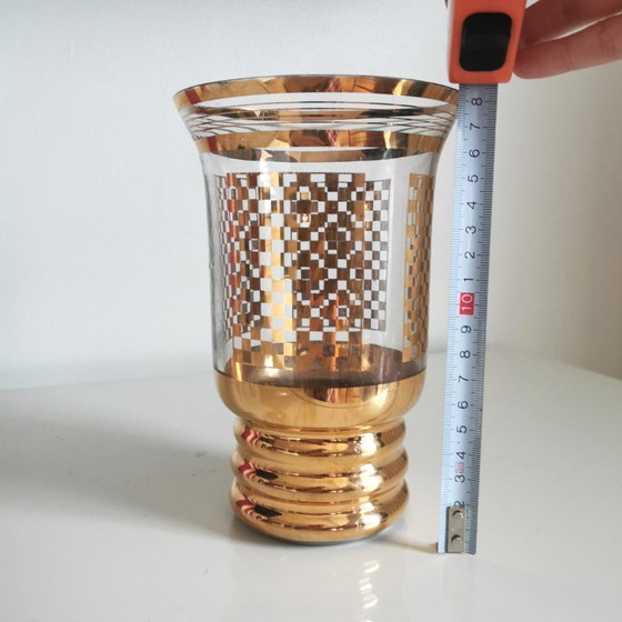 Image 1 of ANTIKE BELGISCHE KRISTALLVASE