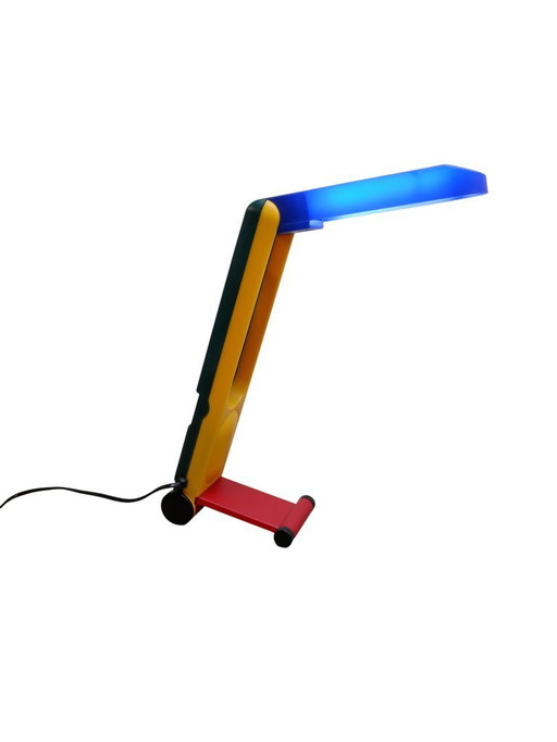 Benetton Memphis style desk lamp, 1980s