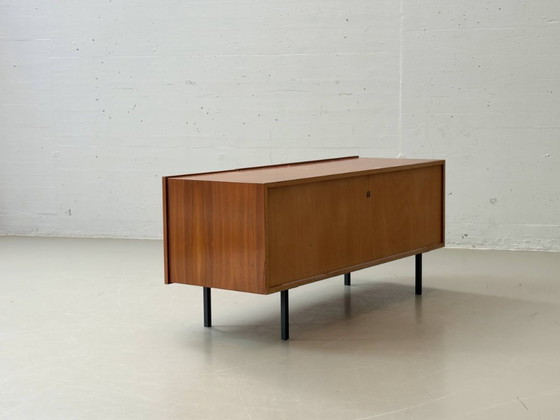 Image 1 of Scandinavian mid-century teak lowboard with drawers