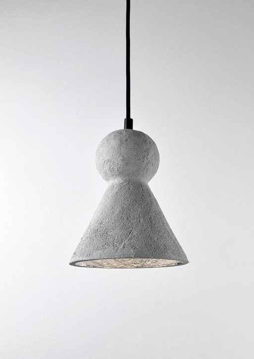 LOVER 02 Designer pendant lamp by Rodrigo Vairinhos "NEO", mineral concrete