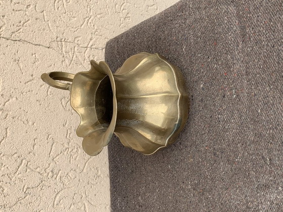 Vintage Gouden Messing Kan – Servies (photo 3 of 5)