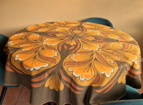 Image 1 of Almedahls Zweden - Vintage tafelkleed - 150 cm - Gemerkt