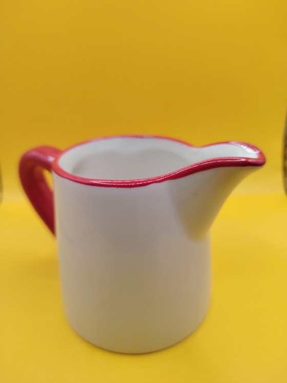 Image 1 of Marjolein Bastin Porzellan Zuckerdose & Milchkännchen Die Spiegelburg, Verlag Coppenrath, Winterdekor