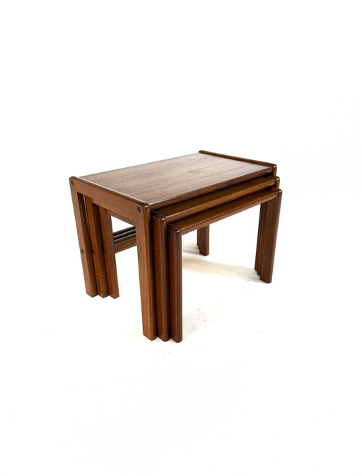 Dänisches Vintage-Mimi-Set aus Teakholz, Mogens Kold '60