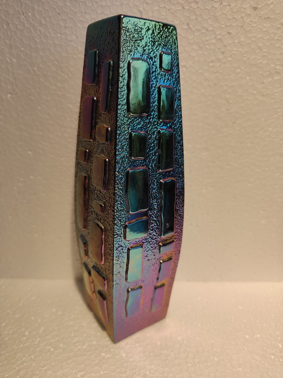 Image 1 of LGW Leinauer Glaswerke Pfauenauge Jarrón