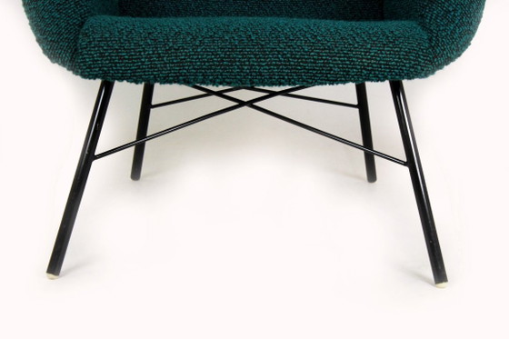 Image 1 of Wingback Lounge Chair van Miroslav Navrátil, Tsjecho-Slowakije, jaren 60