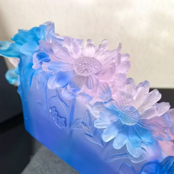 Image 1 of Bol « Sweet Garden », L 32 cm par Daum