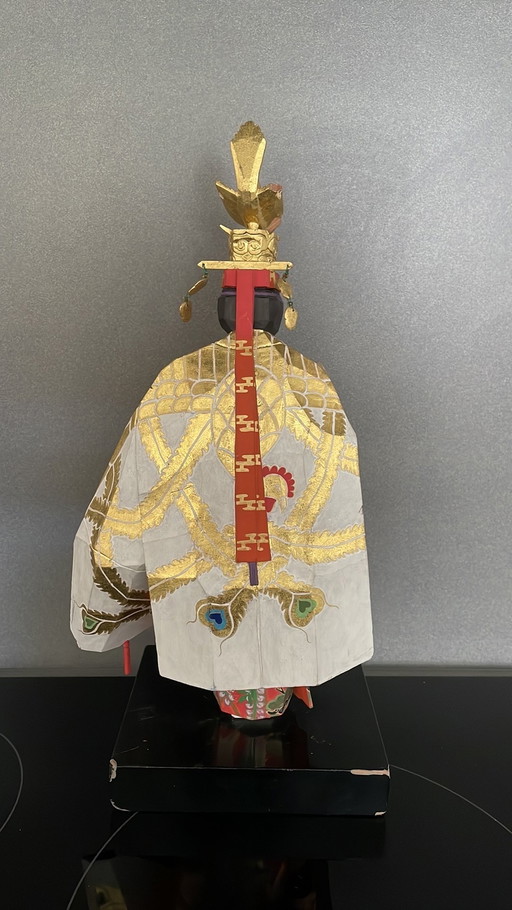 Japanese wooden statue