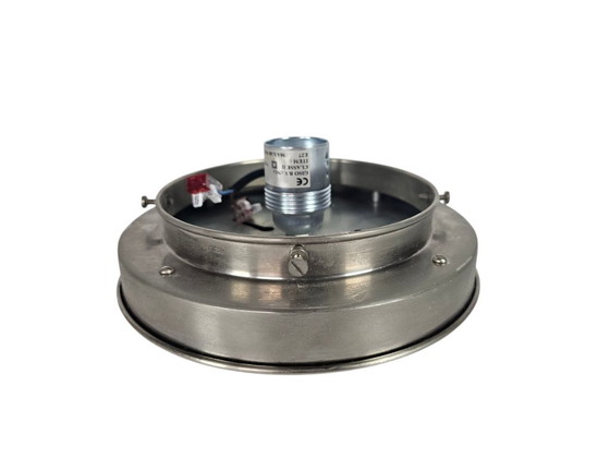 Image 1 of Gispen Classics - Giso Gispen - Lampada da soffitto XL - vetro opale - nichel - 2000