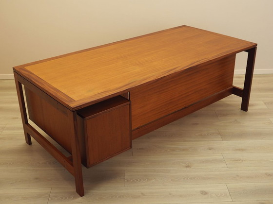 Teakhouten directiebureau van Henning Jensen & Torben Valeur voor Munch, Deens, jaren 60. – Wood (photo 11 of 20)