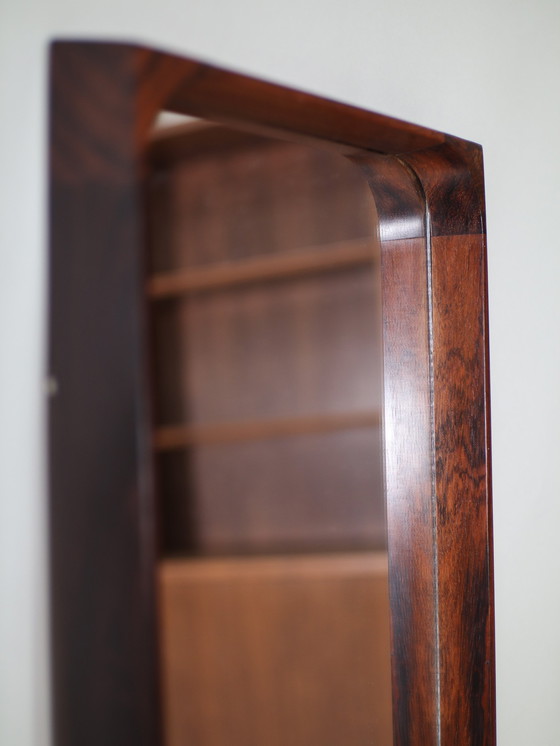 Image 1 of Mirror Niels Clausen Rosewood Danish Vintage