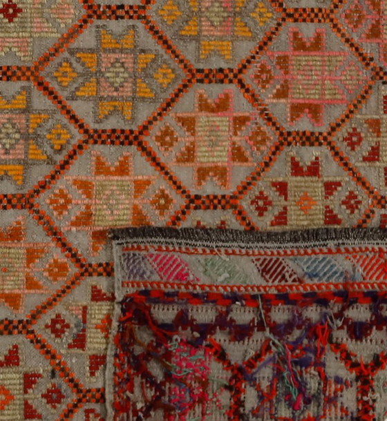 Vintage Anatolian Yoruk Kilim 284 × 170 cm – Handwoven Geometric Wool Rug – Rugs & carpets (photo 10 of 10)