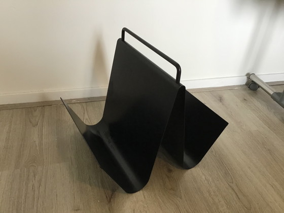 Magazine rack NRO Pete Sans 1980s – Metal (photo 3 of 9)