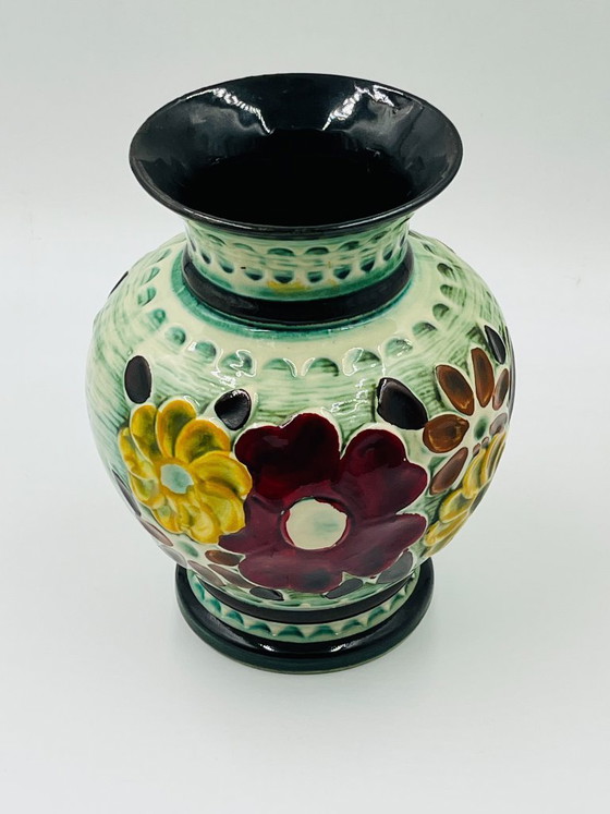 Image 1 of Floral vase from West Germany