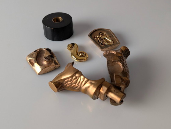 Image 1 of Miguel Berrocal "Torso Roca", escultura de bronce, prueba de artista X/X