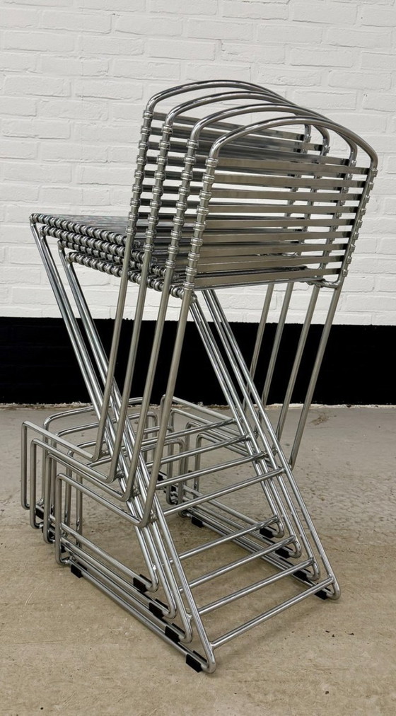 Image 1 of 4 tabourets de bar vintage Till Behrens