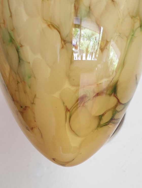 2 Art Deco Wandleuchten, Glas, Beige (Foto 34 von 53)