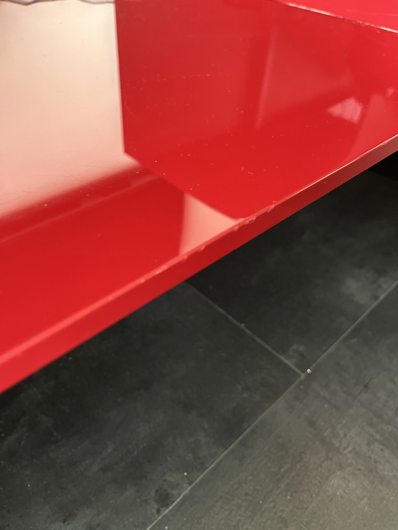 Image 1 of 1x Cappellini Lowboard Uni in Bordeaux High Gloss