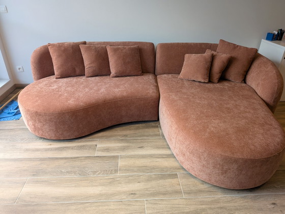 Hoekzetel astuce, Hoekbanken, Textiel, Roze (foto 10 van 10)