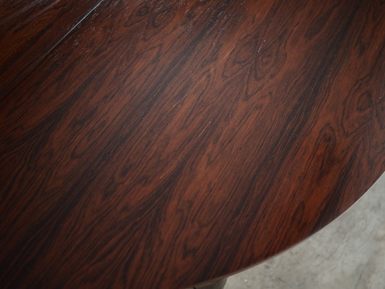 Image 1 of Round rosewood table, Danish design, 1960s, designer: Severin Hansen