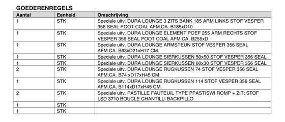 Image 1 of Eyye Dura Lounge corner sofa with decorative cushions and separate armrests