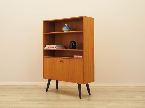 Image 1 of Libreria in teak, design danese, anni '70, realizzata in Danimarca.