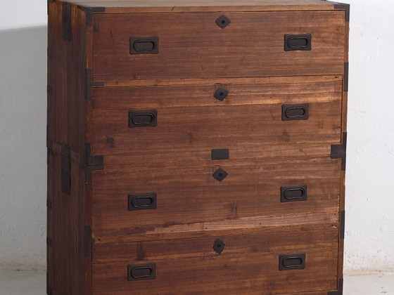 Antique Japanese Chest of Drawers - Taishō / Showa Period (c. ) #37 – Metal (photo 2 of 40)