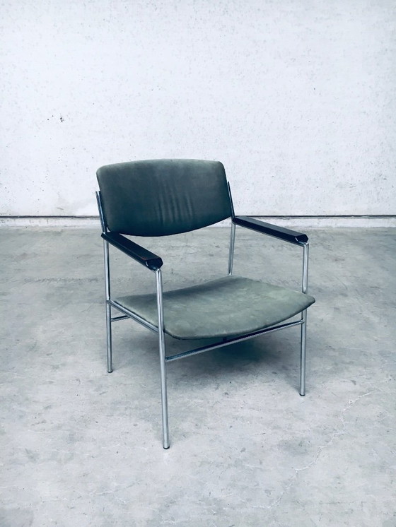 Image 1 of Midcentury Modern Dutch Design Armchair by Gijs Van Der Sluis, Netherlands 1960s