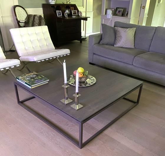 Image 1 of Design coffee table 100x100 x30. Gray oak.