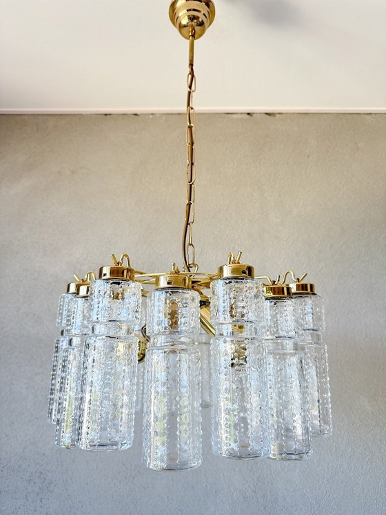 Image 1 of Lampada a sospensione vintage Glashütte Limburg