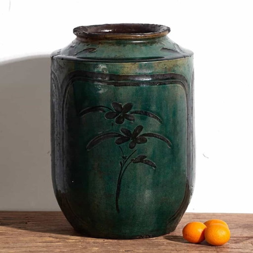 Antieke Chinese keramische vaas (ca. 1820) #4