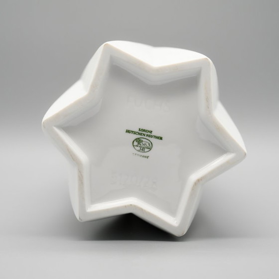 Image 1 of Heinrich Fuchs ARCHAIS Seltene H28cm Op-Art Biskuitporzellanvase Hutschenreuther