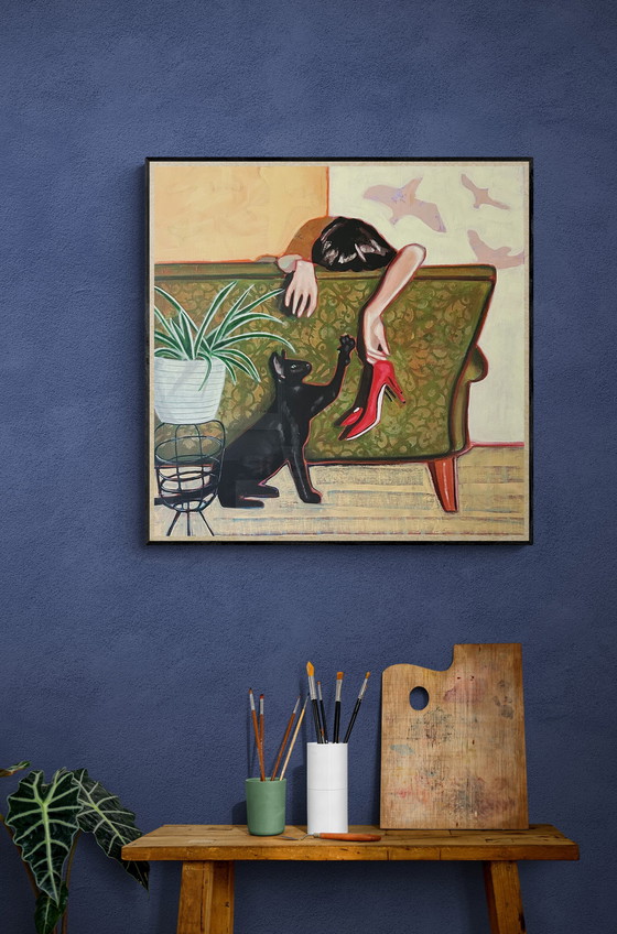 Image 1 of Scarpe rosse