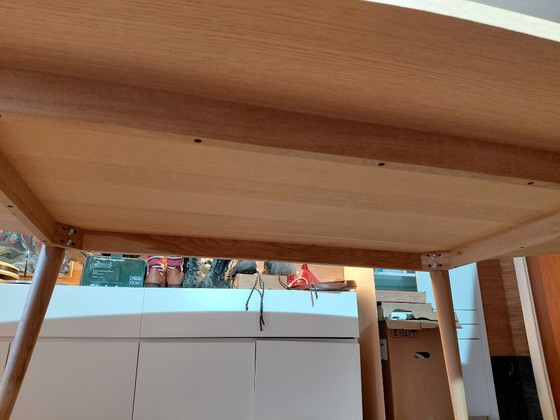 Image 1 of Ovalen tafel mooi geometrisch patroon