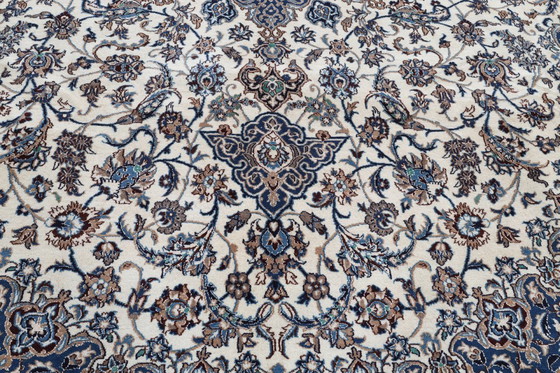 Image 1 of Persian carpet Nain 12 La 4.10 x 3.05 Oriental carpet fine No. 1146