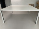 Robberechts Connex Square Desk / Dining Table - Minimalist White