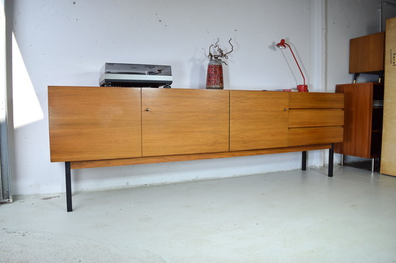 Image 1 of Large Mid Century Sideboard Vintage Dresser Cabinet Cupboard 
