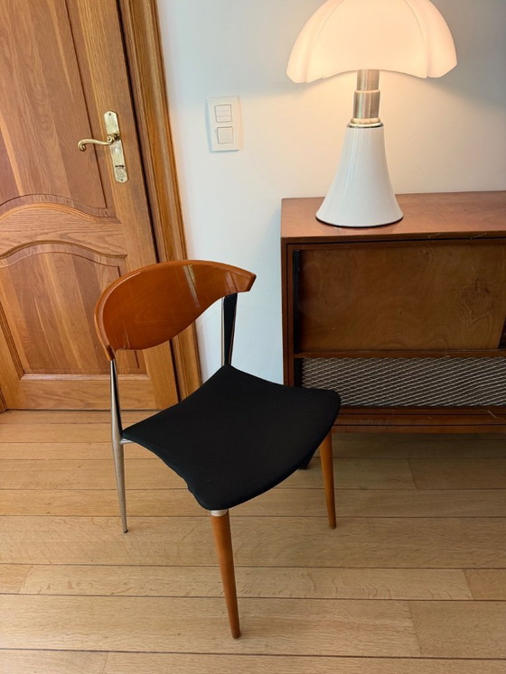 Image 1 of set van 6 Paco Capdell stoelen (Ava-model van Carlos Tíscar)