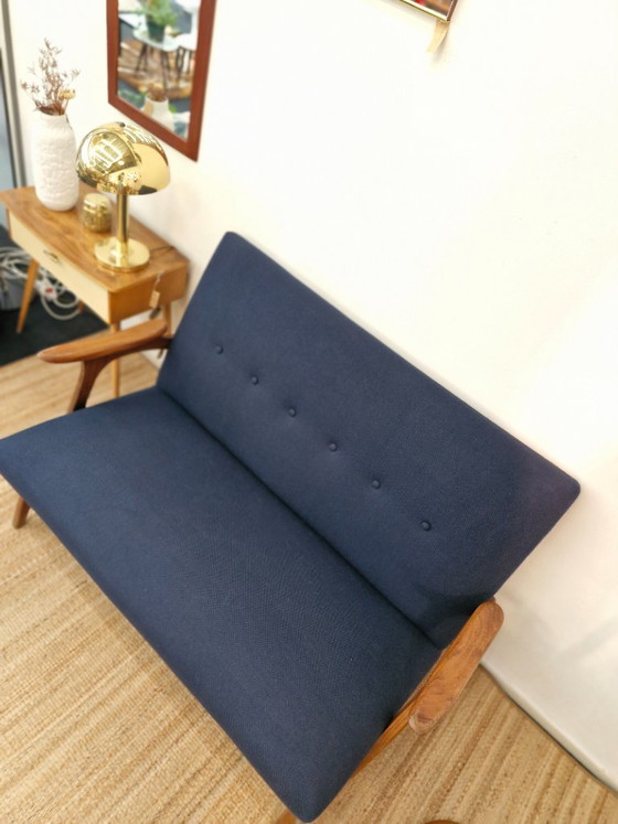 Image 1 of Vintage design teak bench from the 1960s