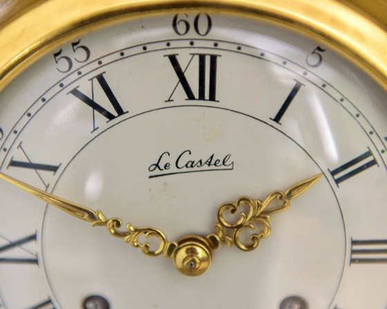 Image 1 of Le Castel Duchesse clock – Swiss craftsmanship in opulent Louis XV style (1958)