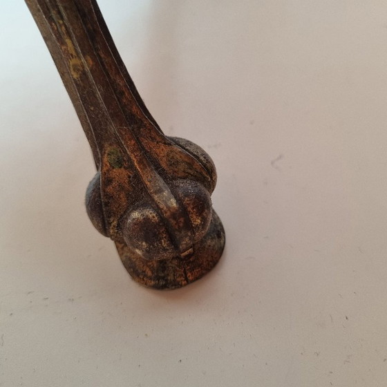 Image 1 of Candeliere elettrificato in bronzo Art Déco