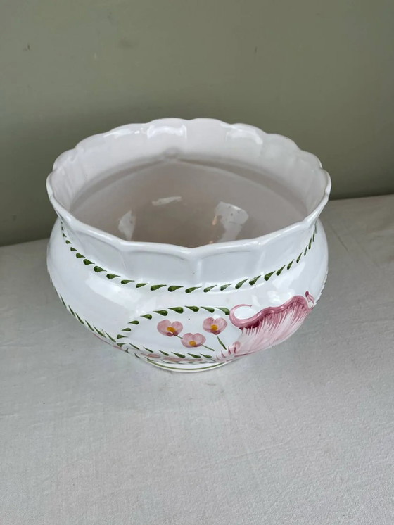 Grande vaso per piante in ceramica – Vasi per piante, Porcelain, Art Nouveau (photo 3 of 9)