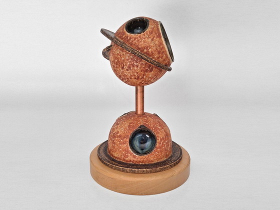 Kunstwerk Keramiek Planeten – Beeldhouwkunst, Ceramic, Vintage (photo 4 of 15)