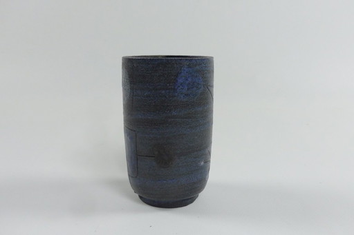 Jaap Dommisse, circa 1960, stoneware vase.