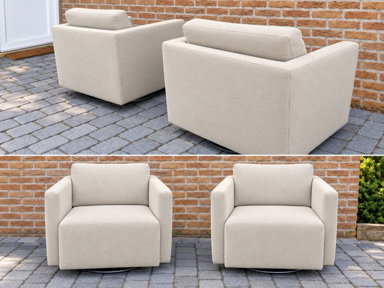 Walter Knoll Nelson Armchair (2x) – Cotton (photo 2 of 18)