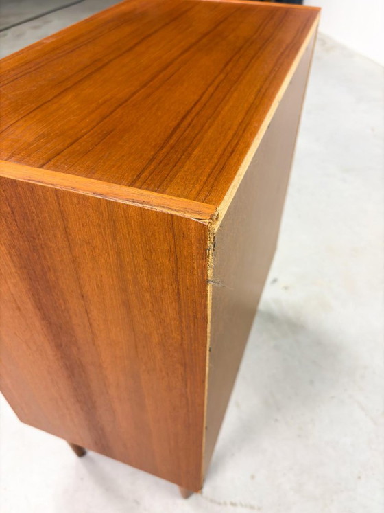 Image 1 of Lage Mid-century Ladekast van Musteringg