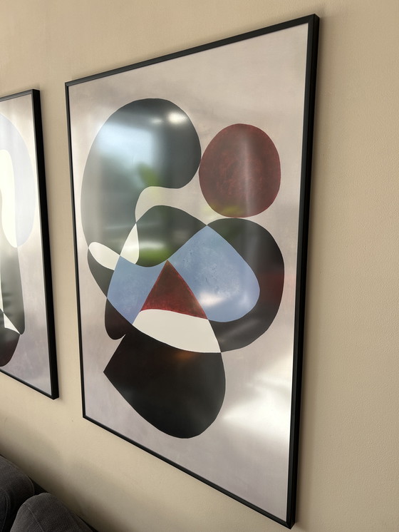 Image 1 of 2x Simone Florell print + frame - Florell Studio