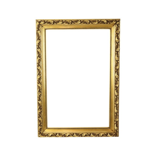 Antique Baroque Style List Gold Leaf