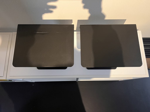 Médecin de maison muurtafel zwart