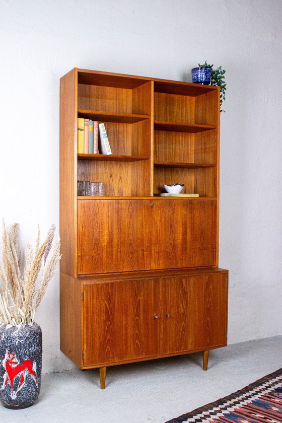 Credenza vintage Poul Hundevad in teak per segreteria – Credenze alte, Wood (photo 18 of 18)